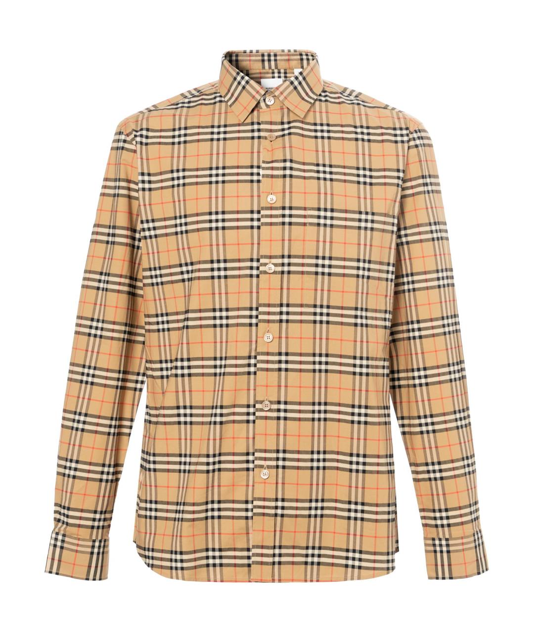 BURBERRY Бежевая футболка, фото 8