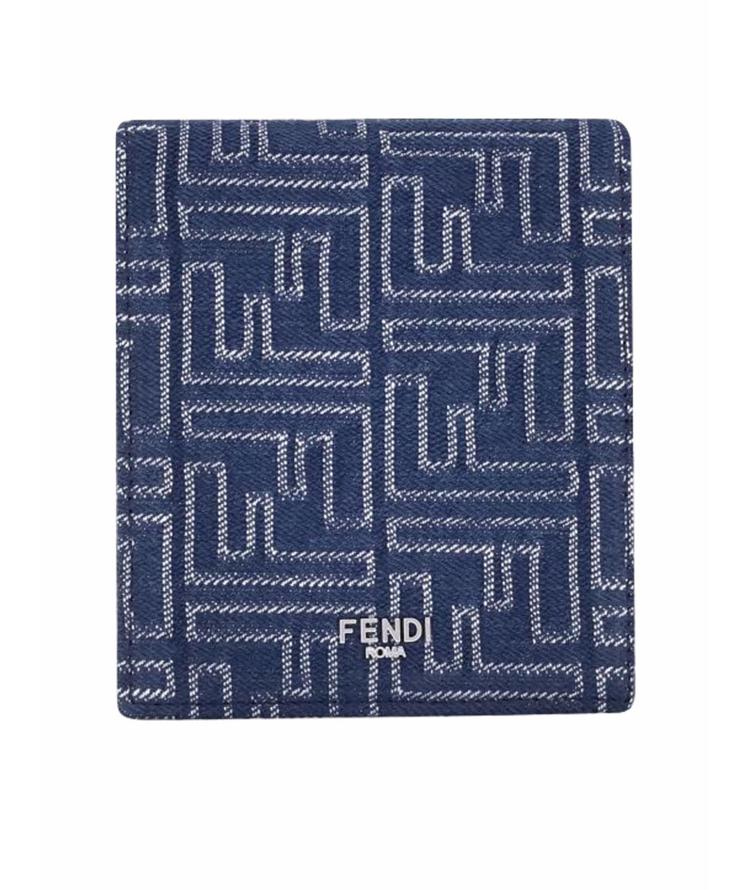 FENDI Синий кошелек, фото 1