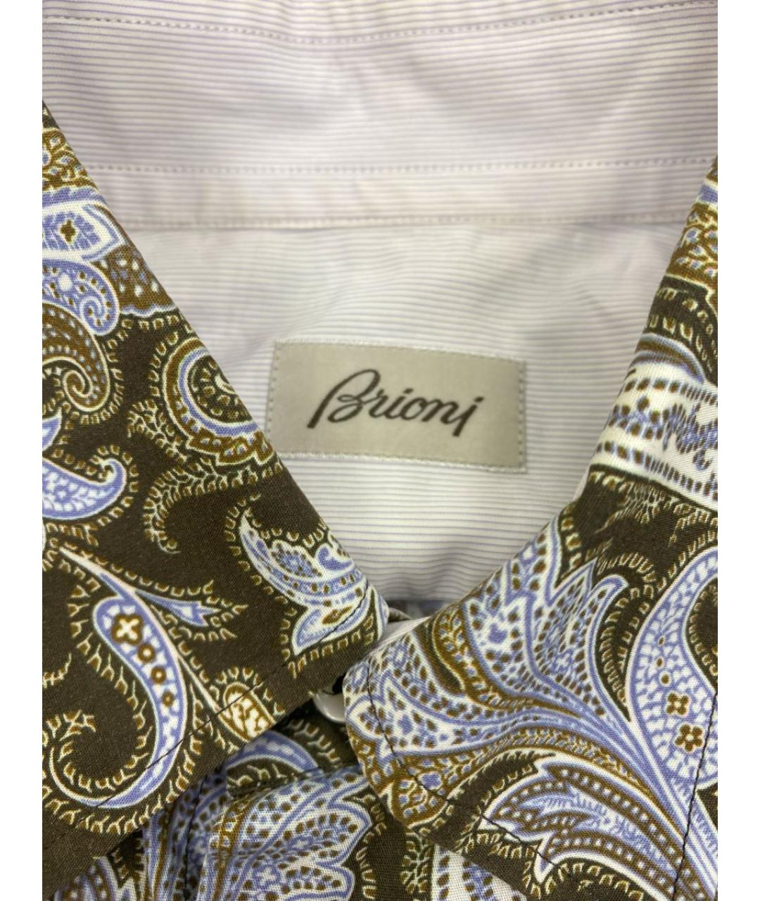 BRIONI Хлопковая кэжуал рубашка, фото 3