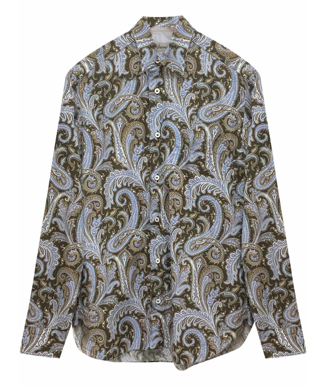 BRIONI Хлопковая кэжуал рубашка, фото 1