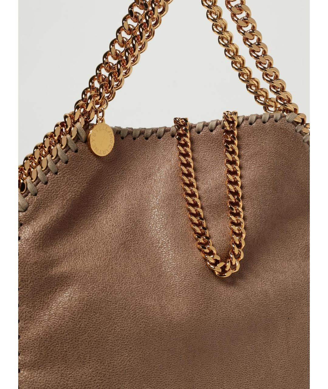 STELLA MCCARTNEY Бежевая сумка тоут, фото 4