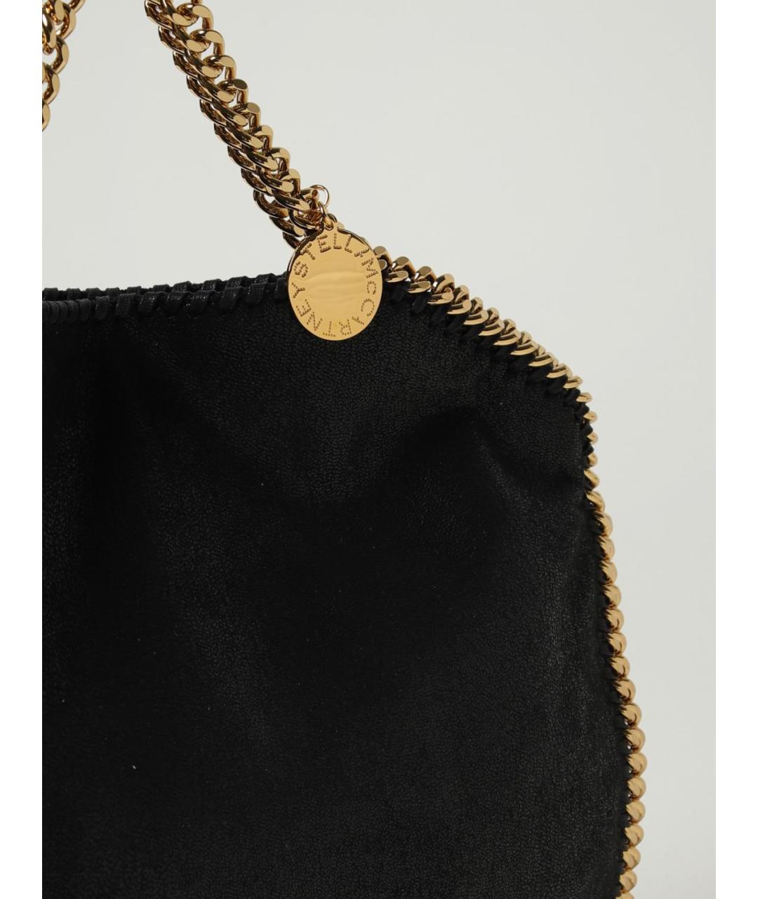 STELLA MCCARTNEY Черная сумка тоут, фото 4