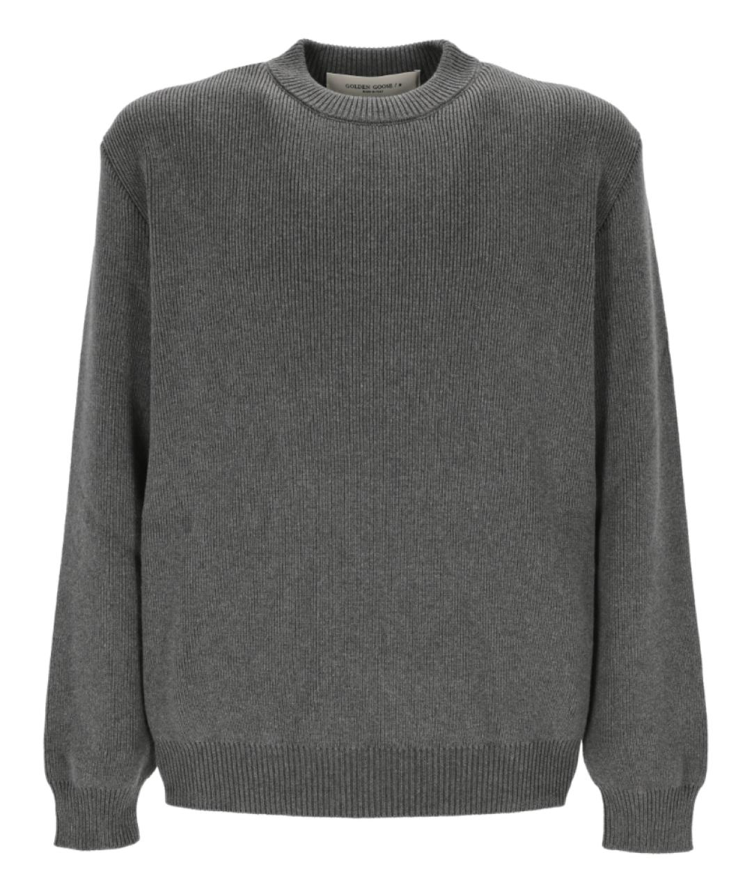 GOLDEN GOOSE DELUXE BRAND Серый джемпер / свитер, фото 1