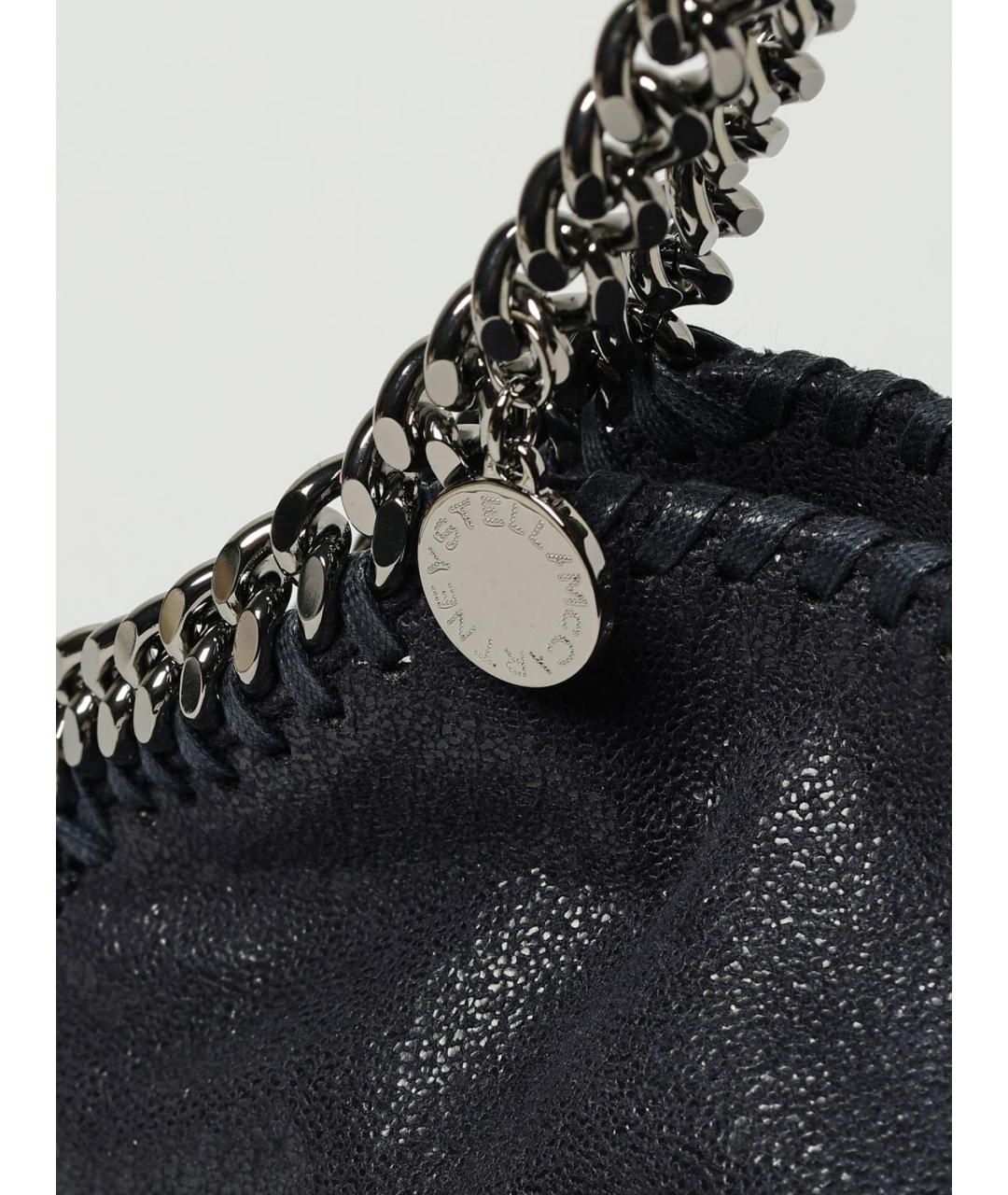 STELLA MCCARTNEY Темно-синяя сумка тоут, фото 4