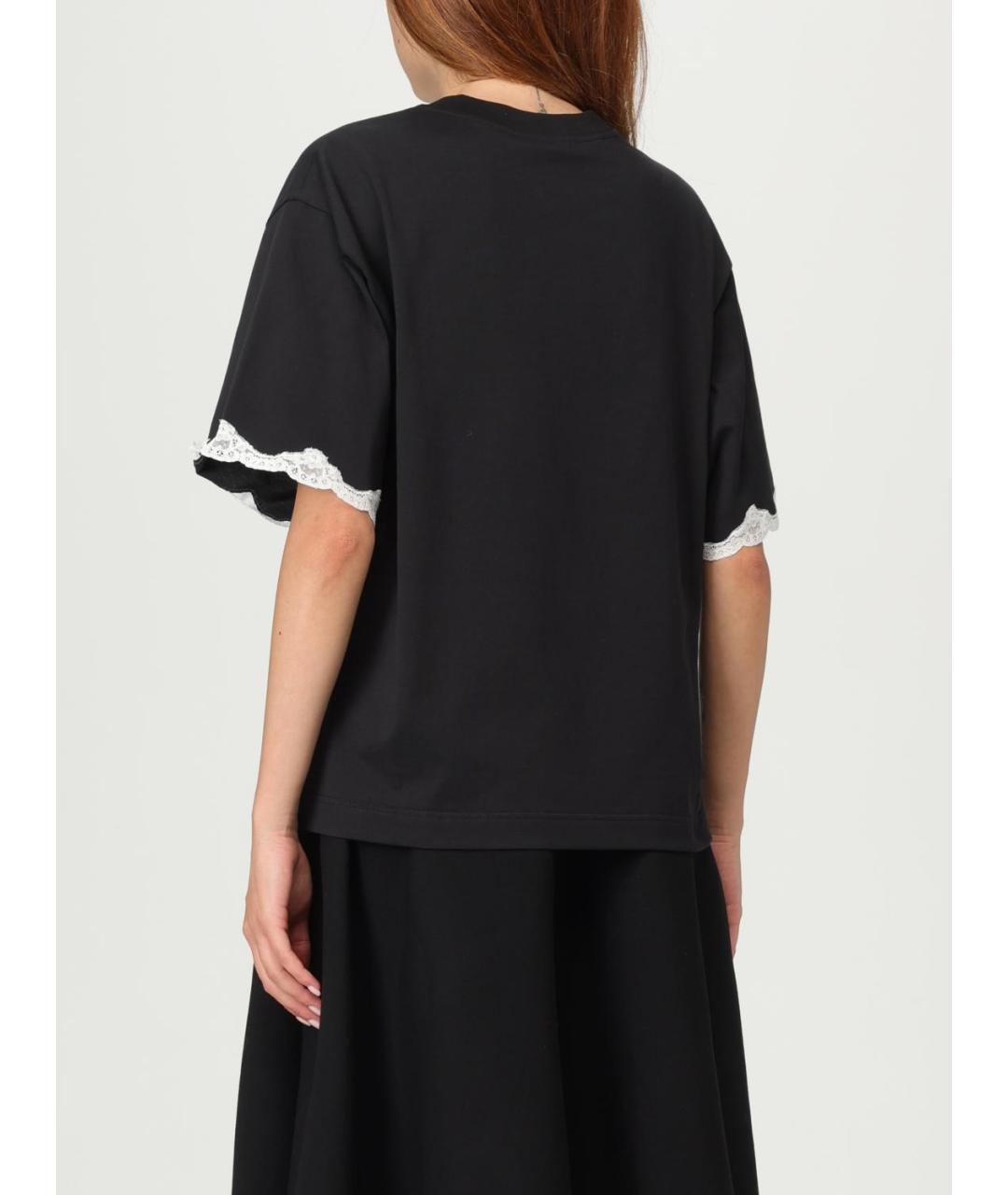 DOLCE&GABBANA Черная футболка, фото 4