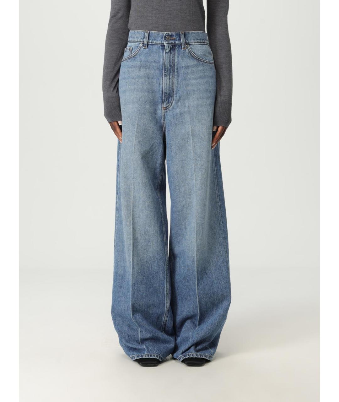 STELLA MCCARTNEY Синие прямые джинсы, фото 2