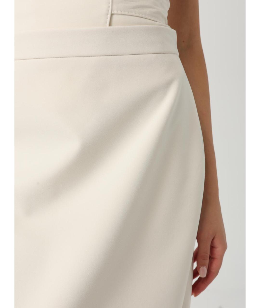 MAX MARA Бежевая юбка миди, фото 6