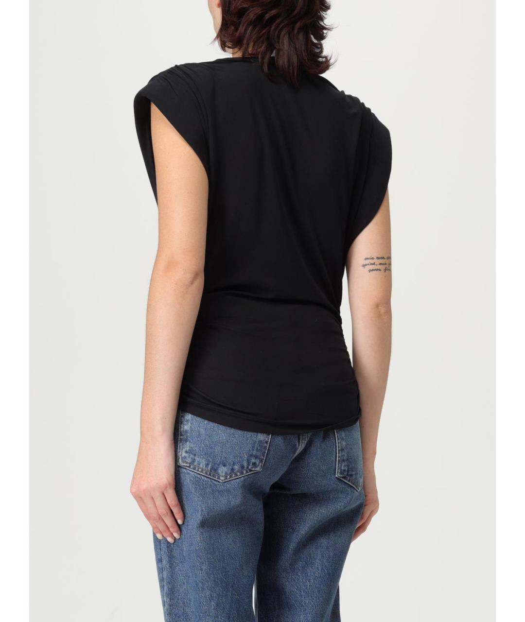ISABEL MARANT Черная футболка, фото 3