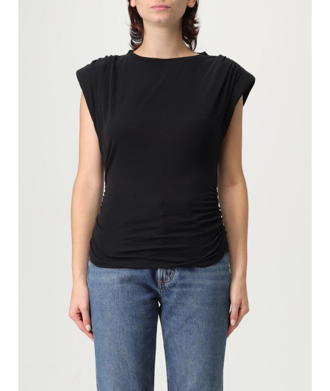 ISABEL MARANT Черная футболка, фото 5
