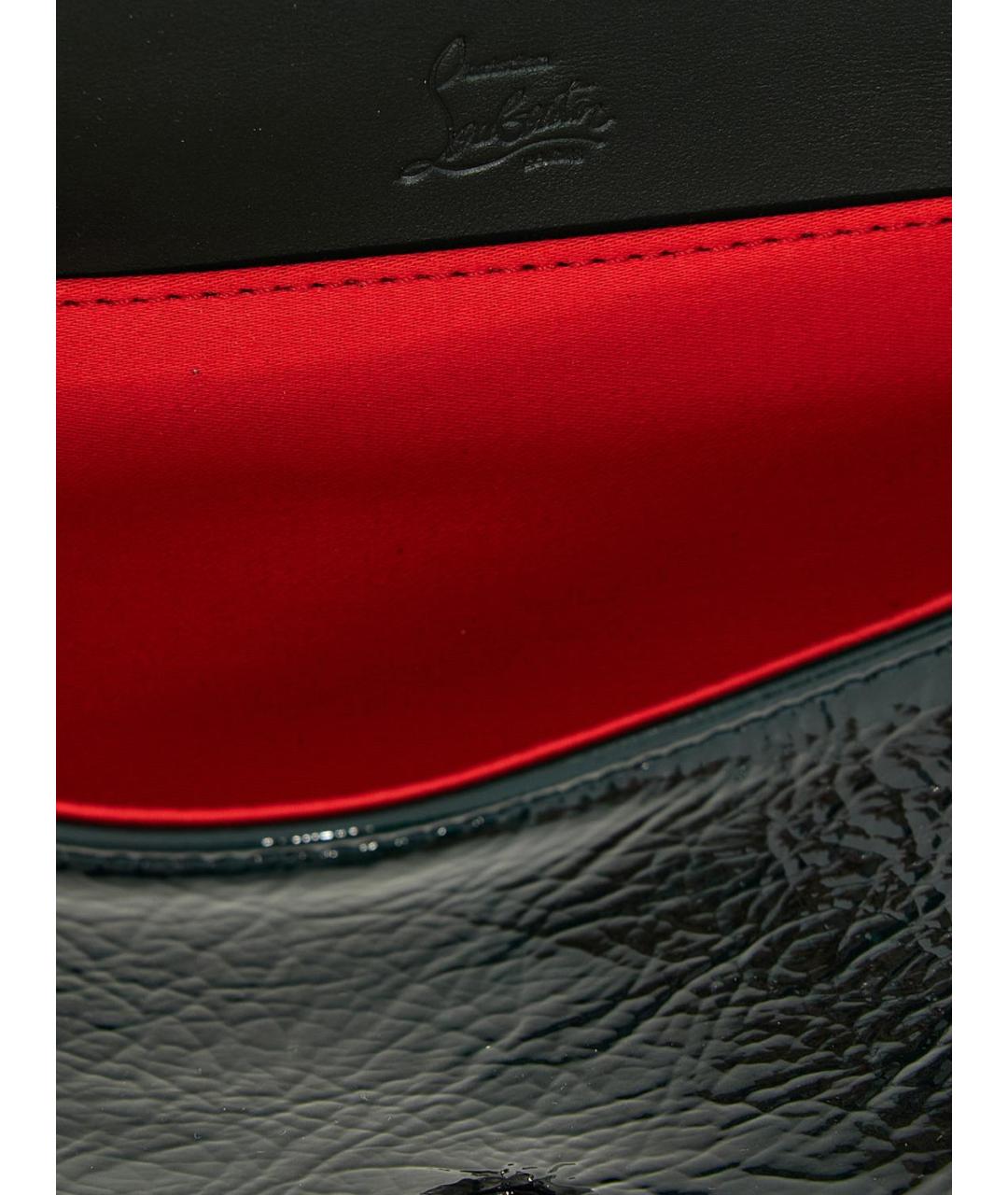 CHRISTIAN LOUBOUTIN Зеленая сумка через плечо, фото 4