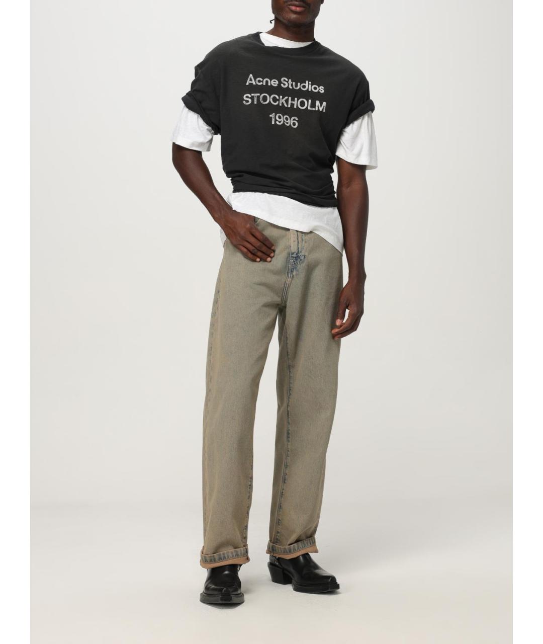 ACNE STUDIOS Белая футболка, фото 3
