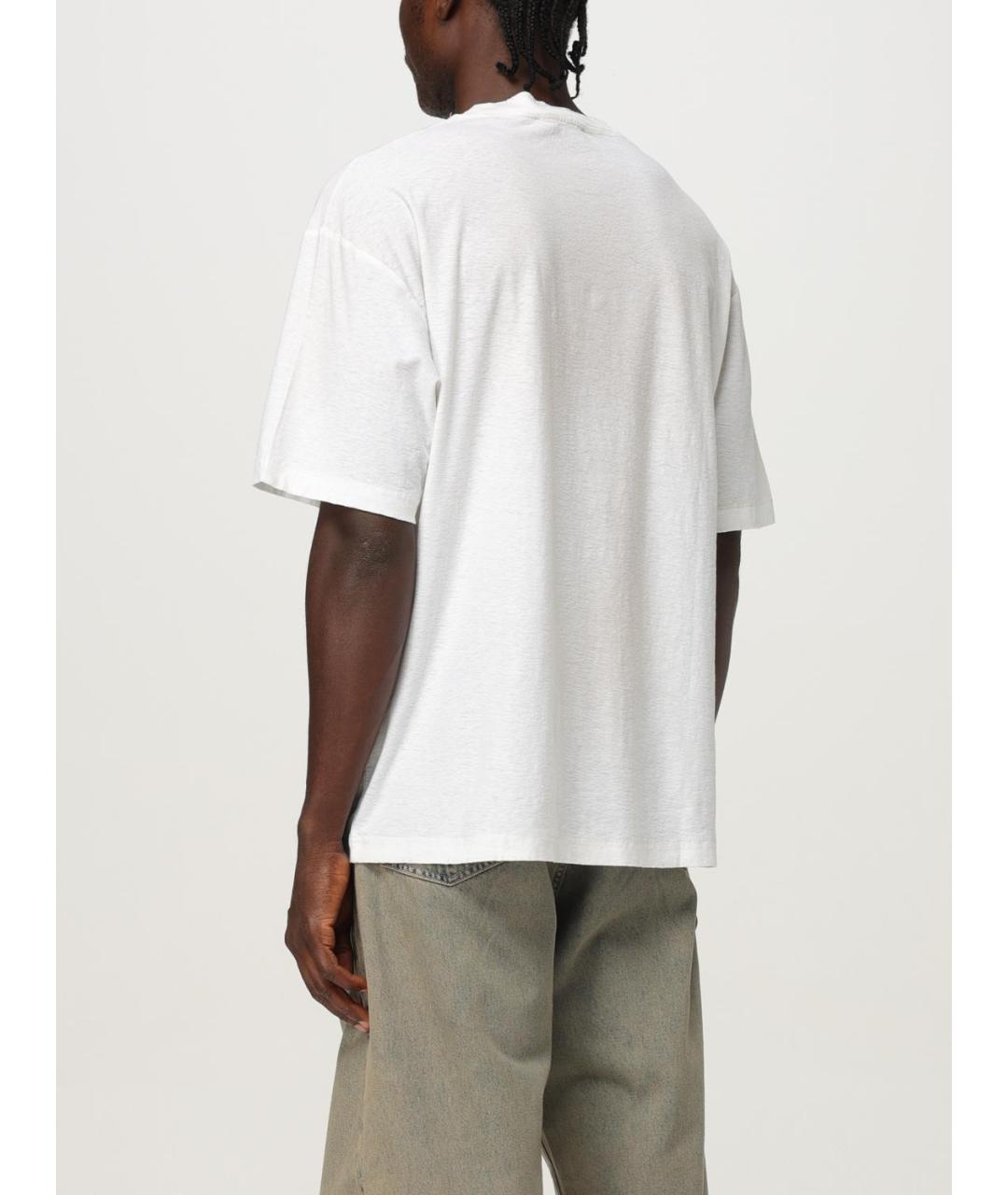 ACNE STUDIOS Белая футболка, фото 4