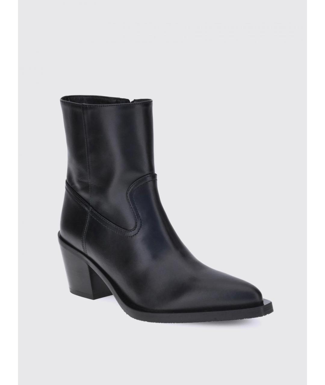 STUART WEITZMAN Черные ботинки, фото 2
