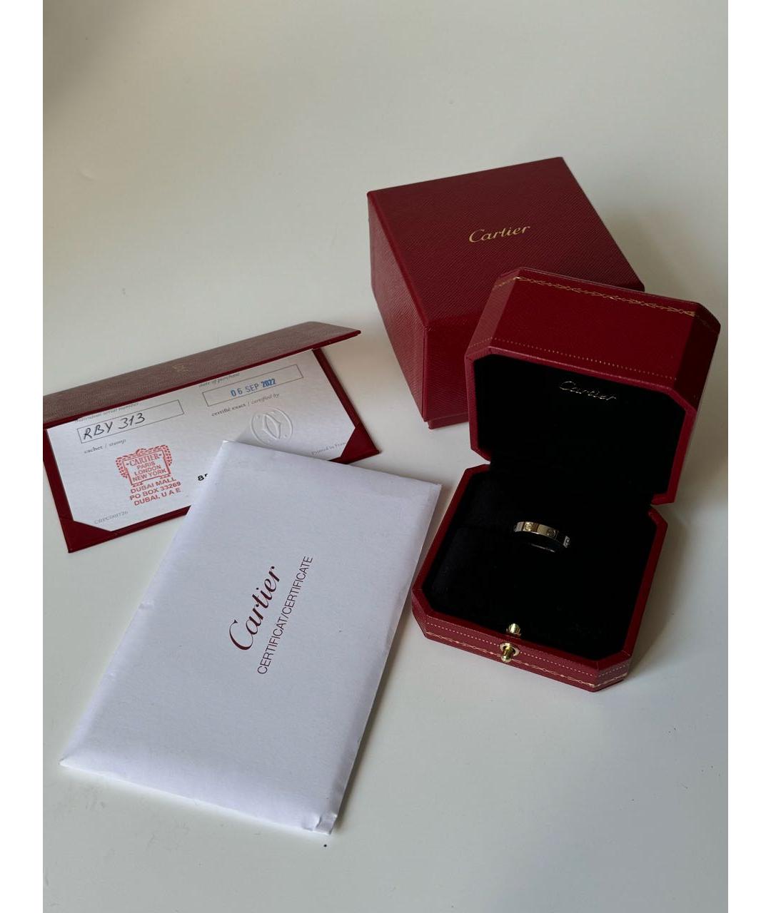 CARTIER Кольцо из белого золота, фото 6