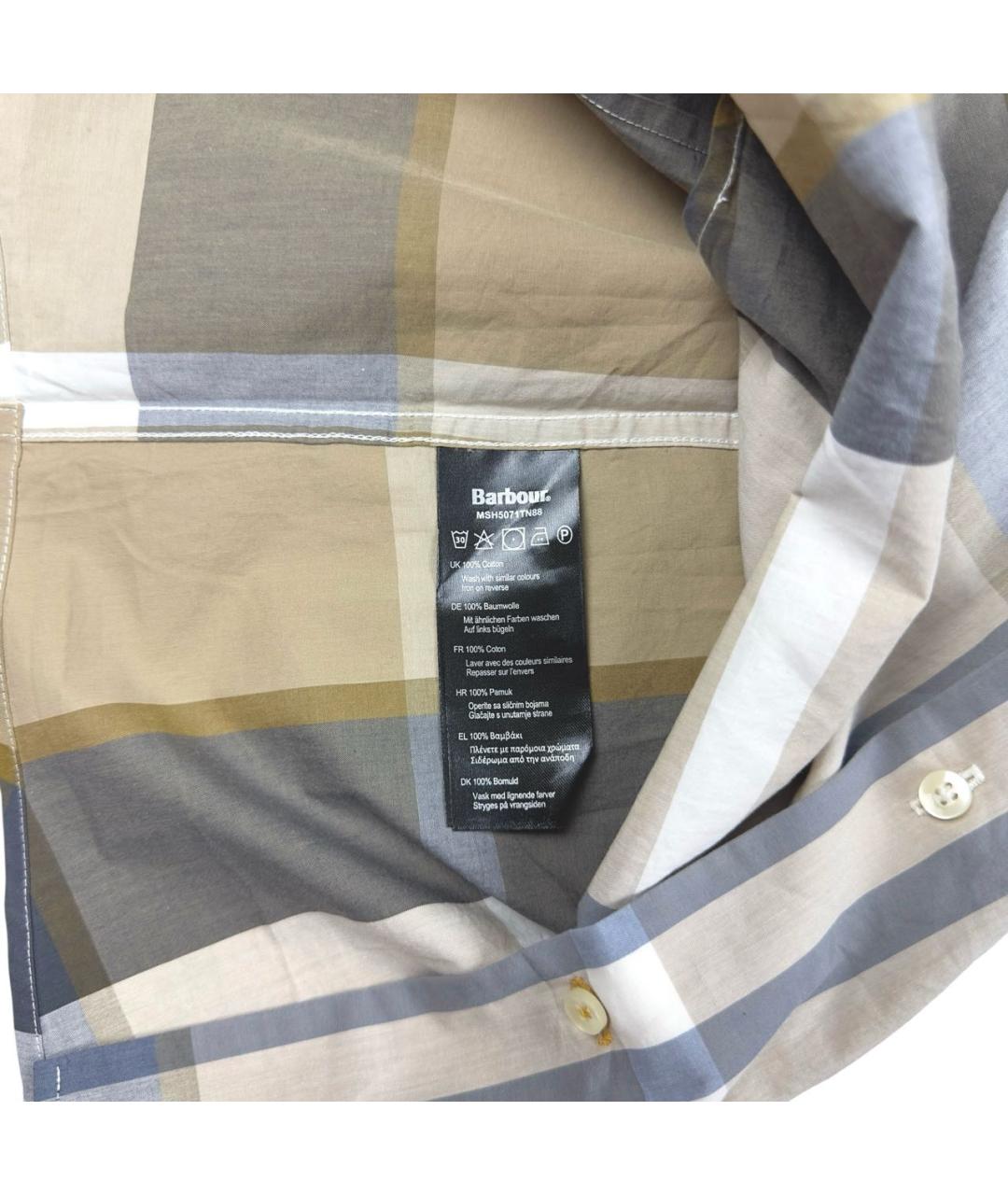 BARBOUR Мульти хлопковая кэжуал рубашка, фото 7