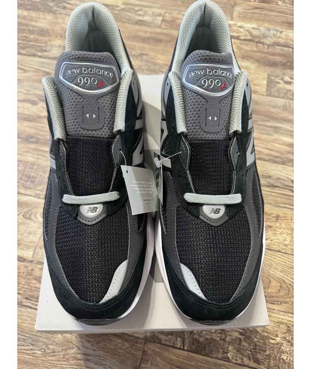 NEW BALANCE Черные низкие кроссовки / кеды, фото 2