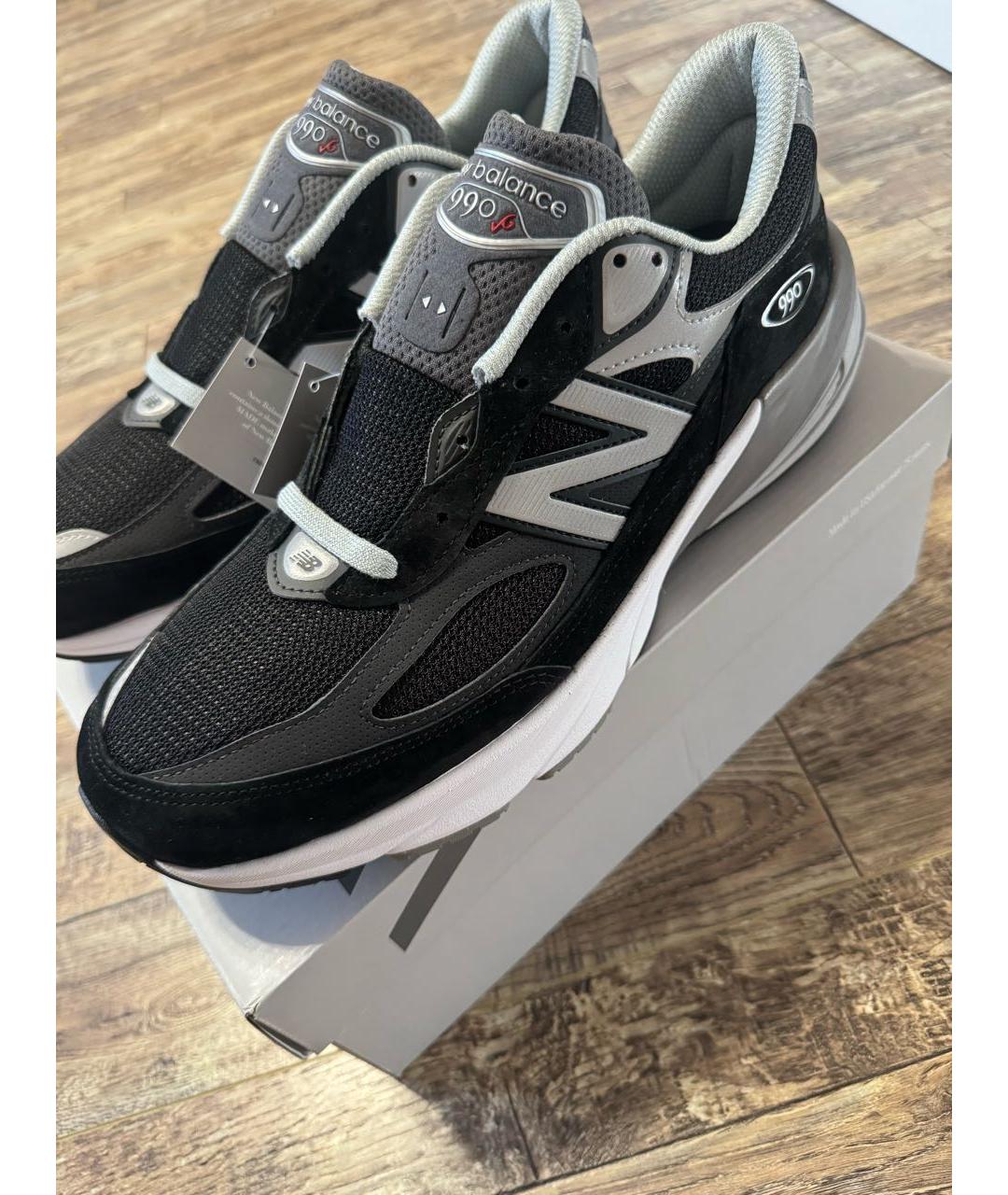 NEW BALANCE Черные низкие кроссовки / кеды, фото 5