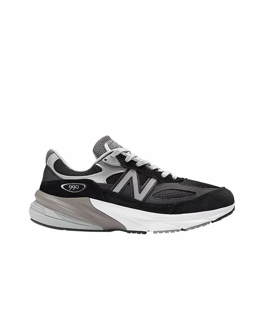 NEW BALANCE Черные низкие кроссовки / кеды, фото 1