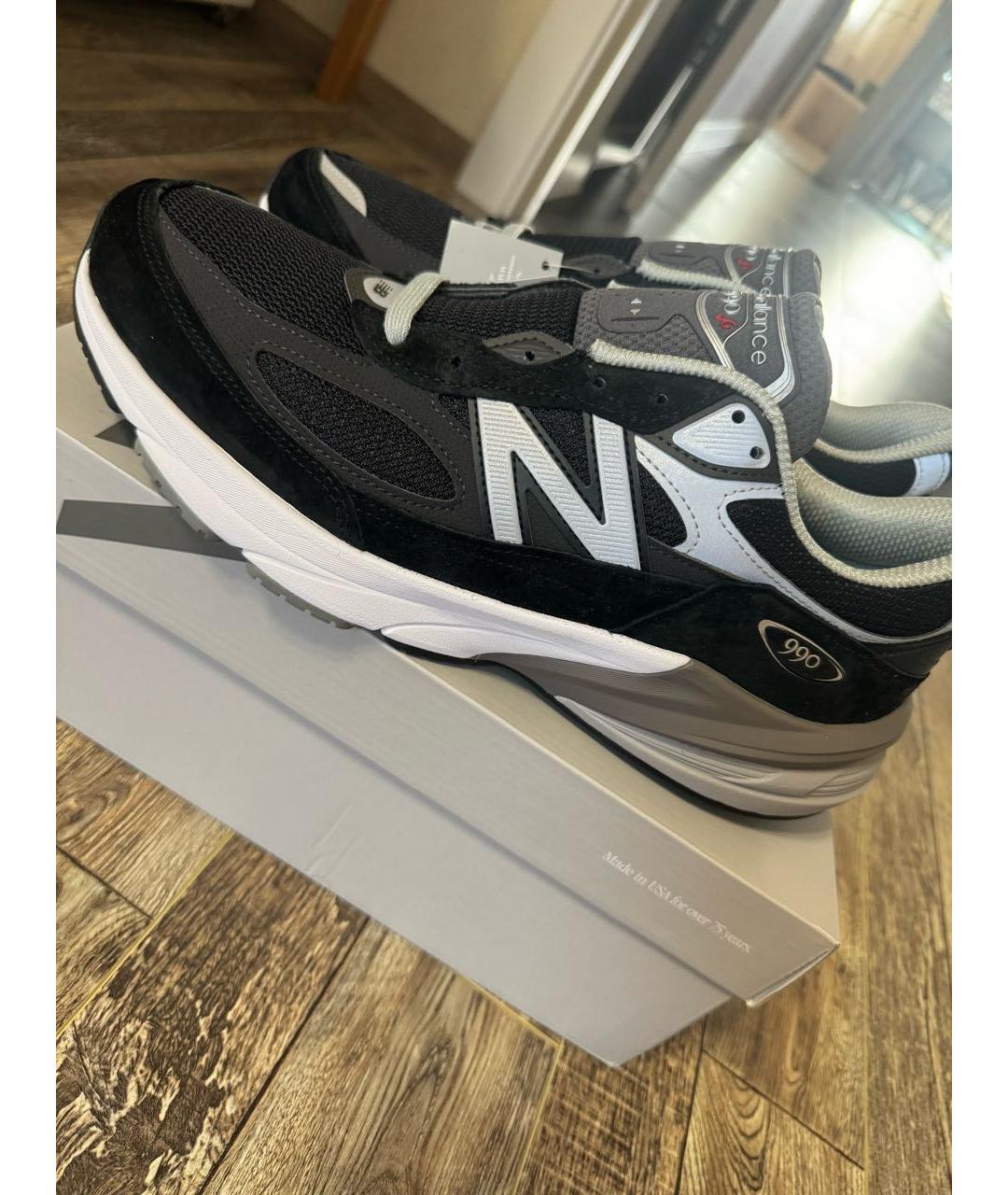NEW BALANCE Черные низкие кроссовки / кеды, фото 6