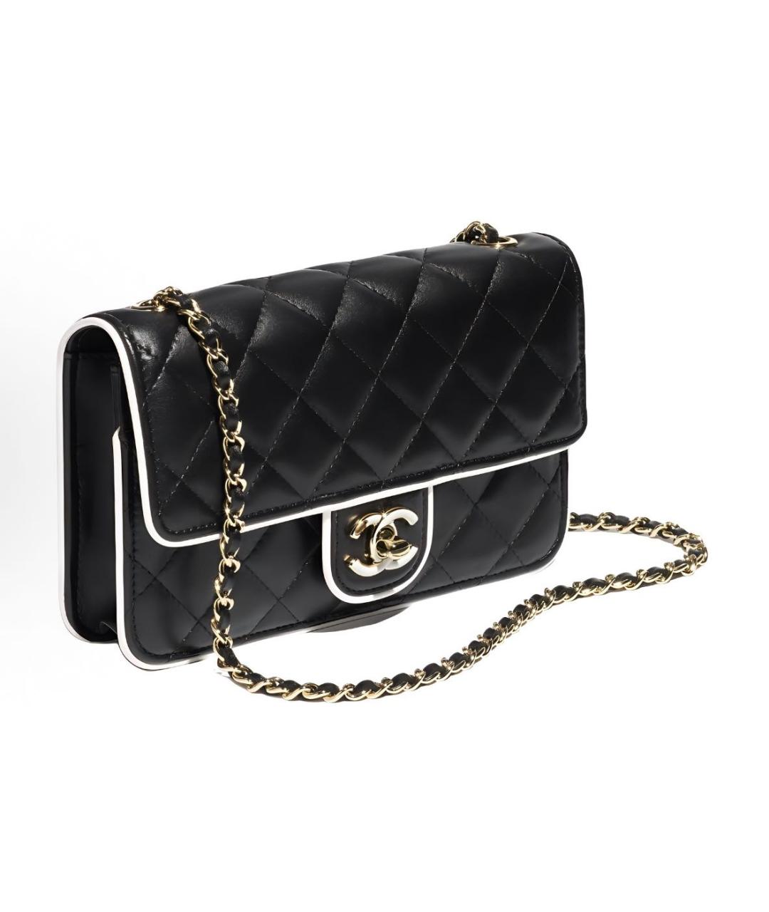 CHANEL Черная сумка через плечо, фото 2