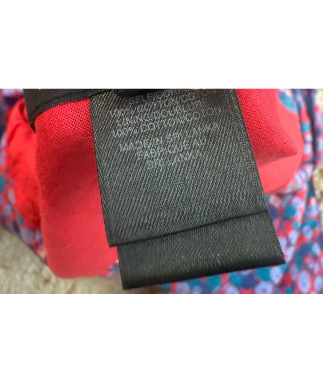 MARC JACOBS Мульти хлопковое повседневное платье, фото 8