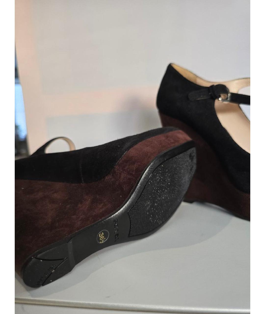 GUCCI Мульти замшевые туфли, фото 5