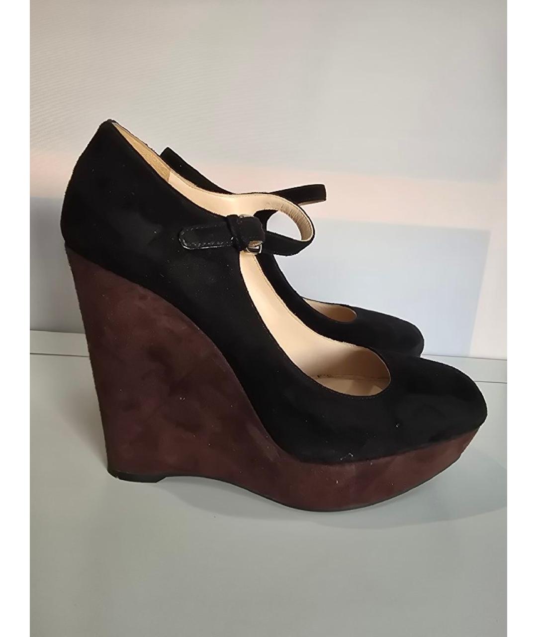 GUCCI Мульти замшевые туфли, фото 6