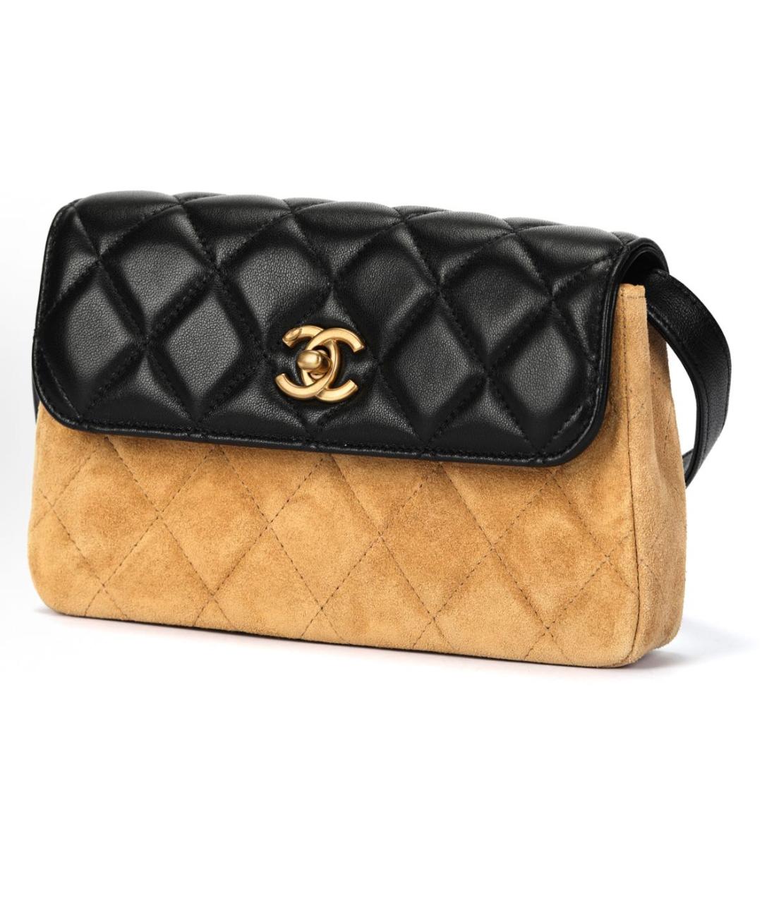 CHANEL Кожаная сумка через плечо, фото 2