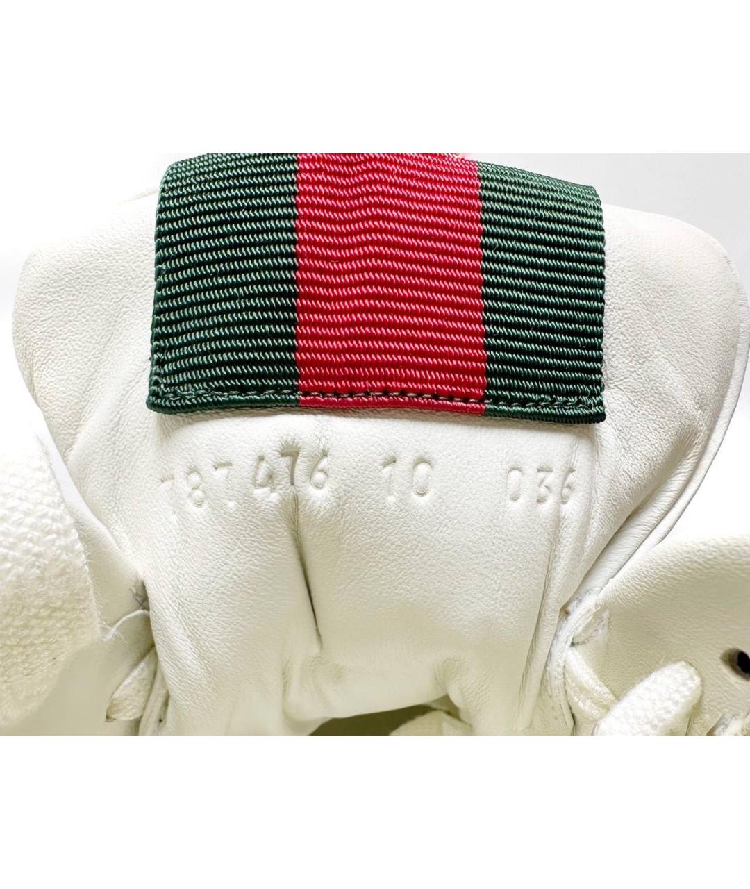 GUCCI Мульти кожаные низкие кроссовки / кеды, фото 4