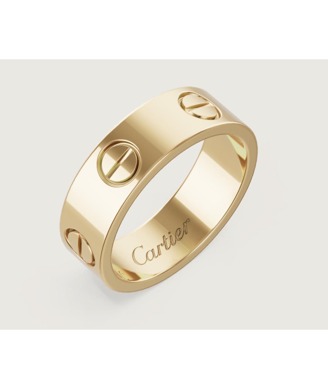 CARTIER Золотое кольцо из желтого золота, фото 10