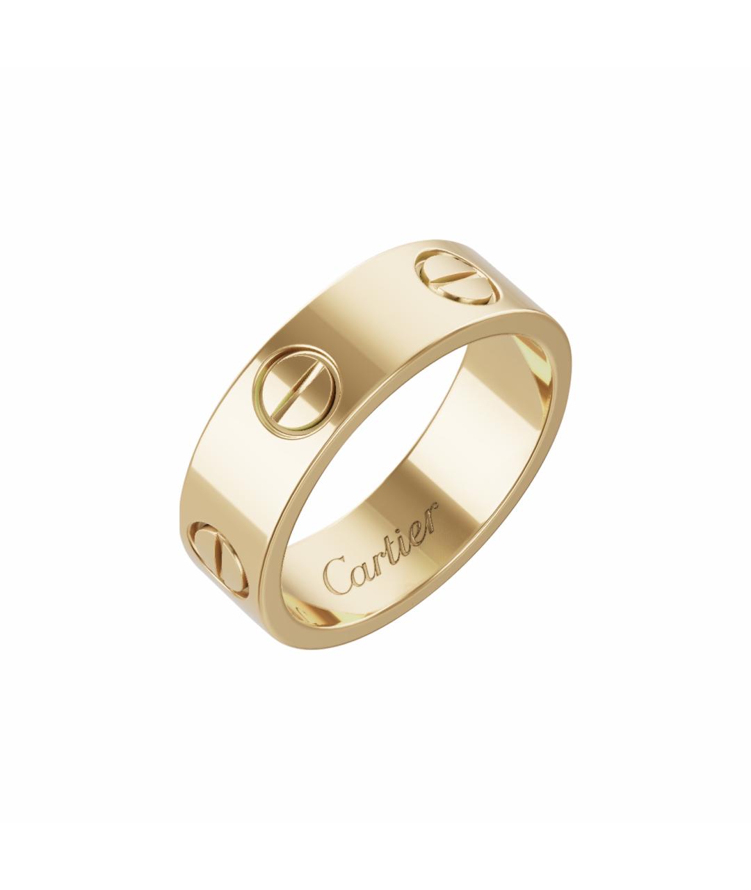 CARTIER Золотое кольцо из желтого золота, фото 1