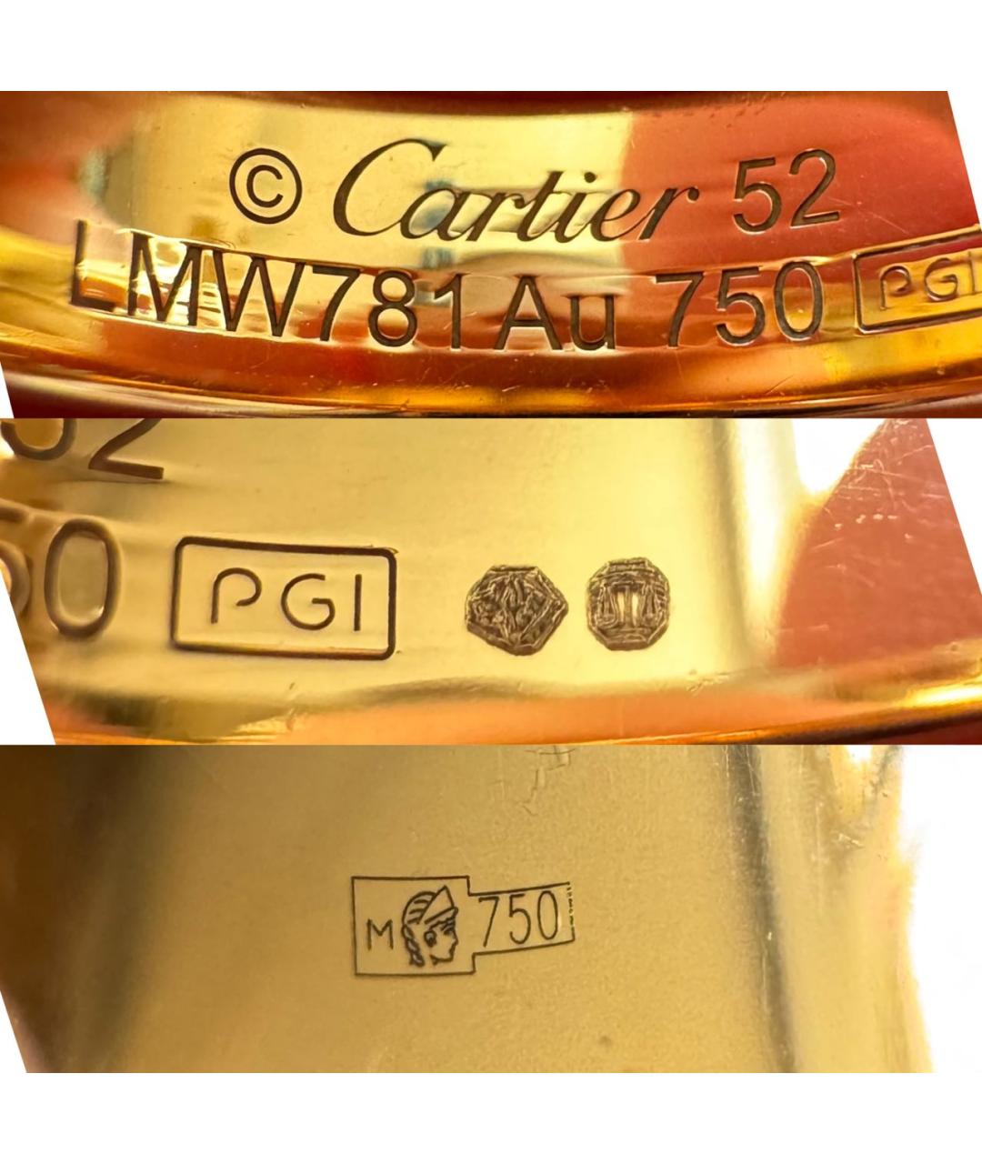 CARTIER Золотое кольцо из желтого золота, фото 6