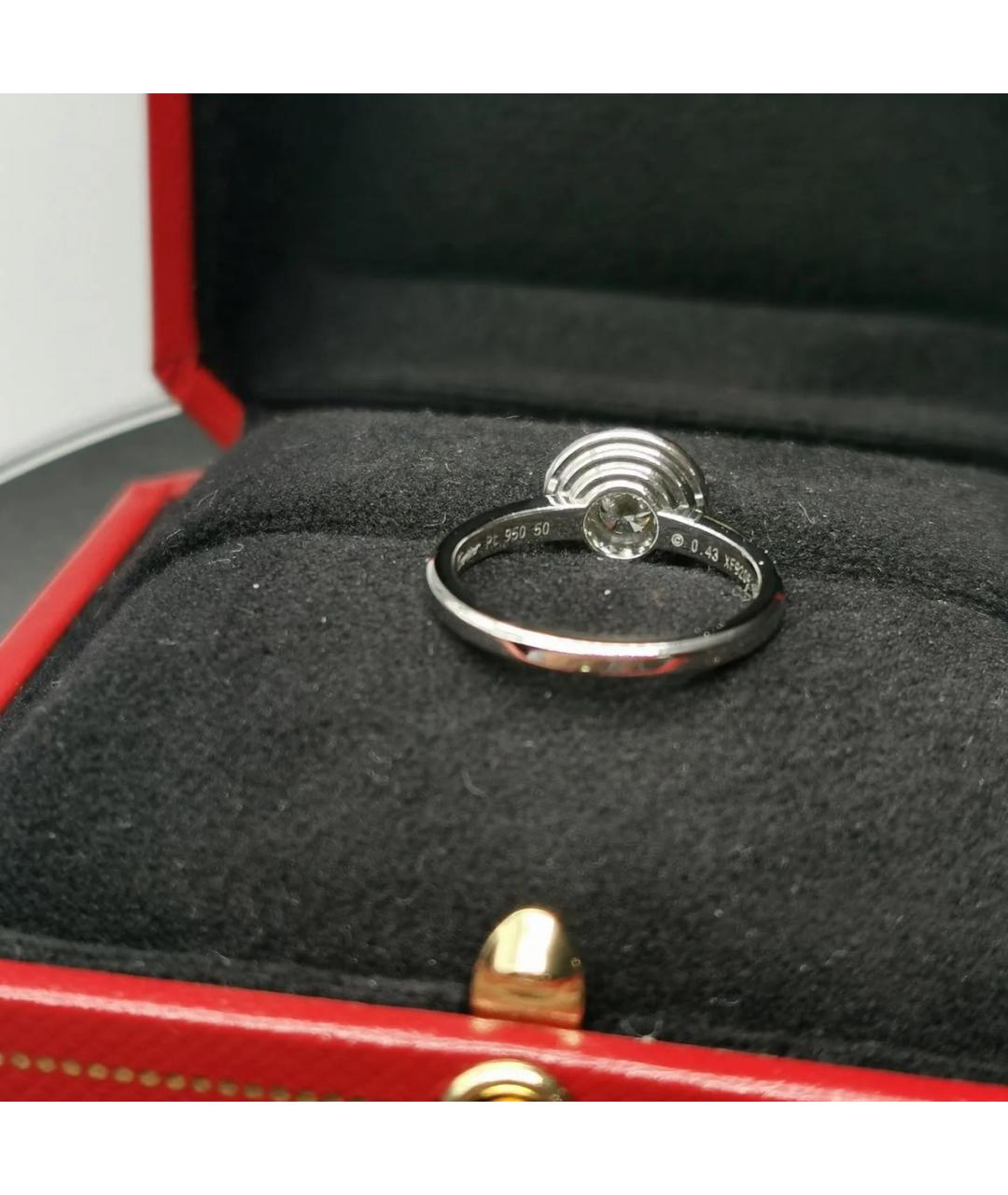 CARTIER Платиновое кольцо, фото 2