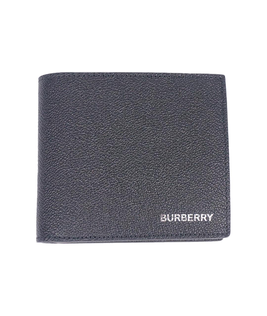 BURBERRY Черный кошелек из искусственной кожи, фото 1