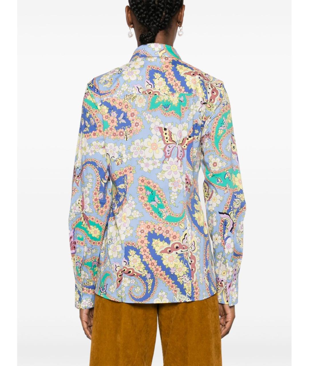 ETRO Мульти рубашка, фото 5