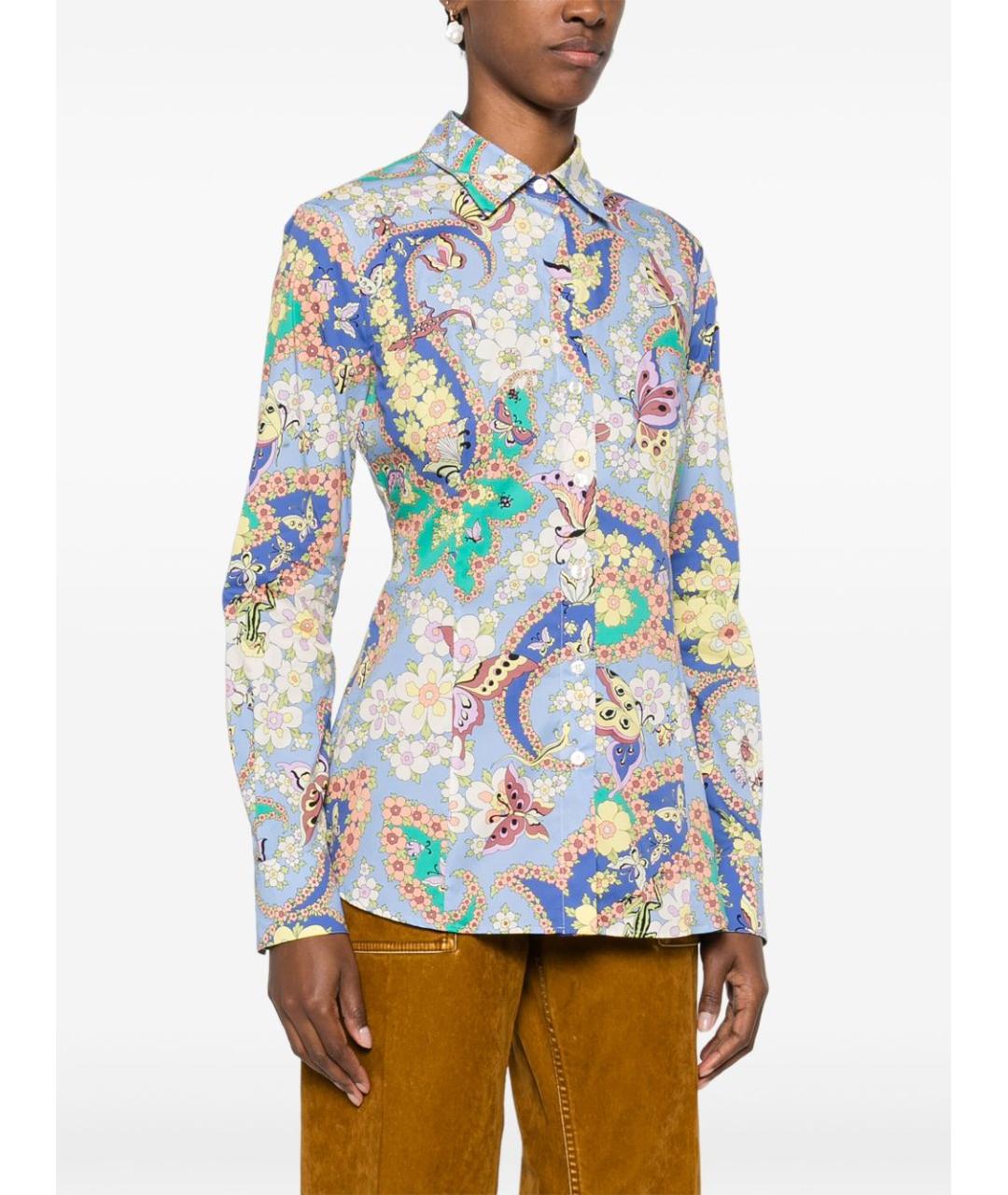 ETRO Мульти рубашка, фото 4