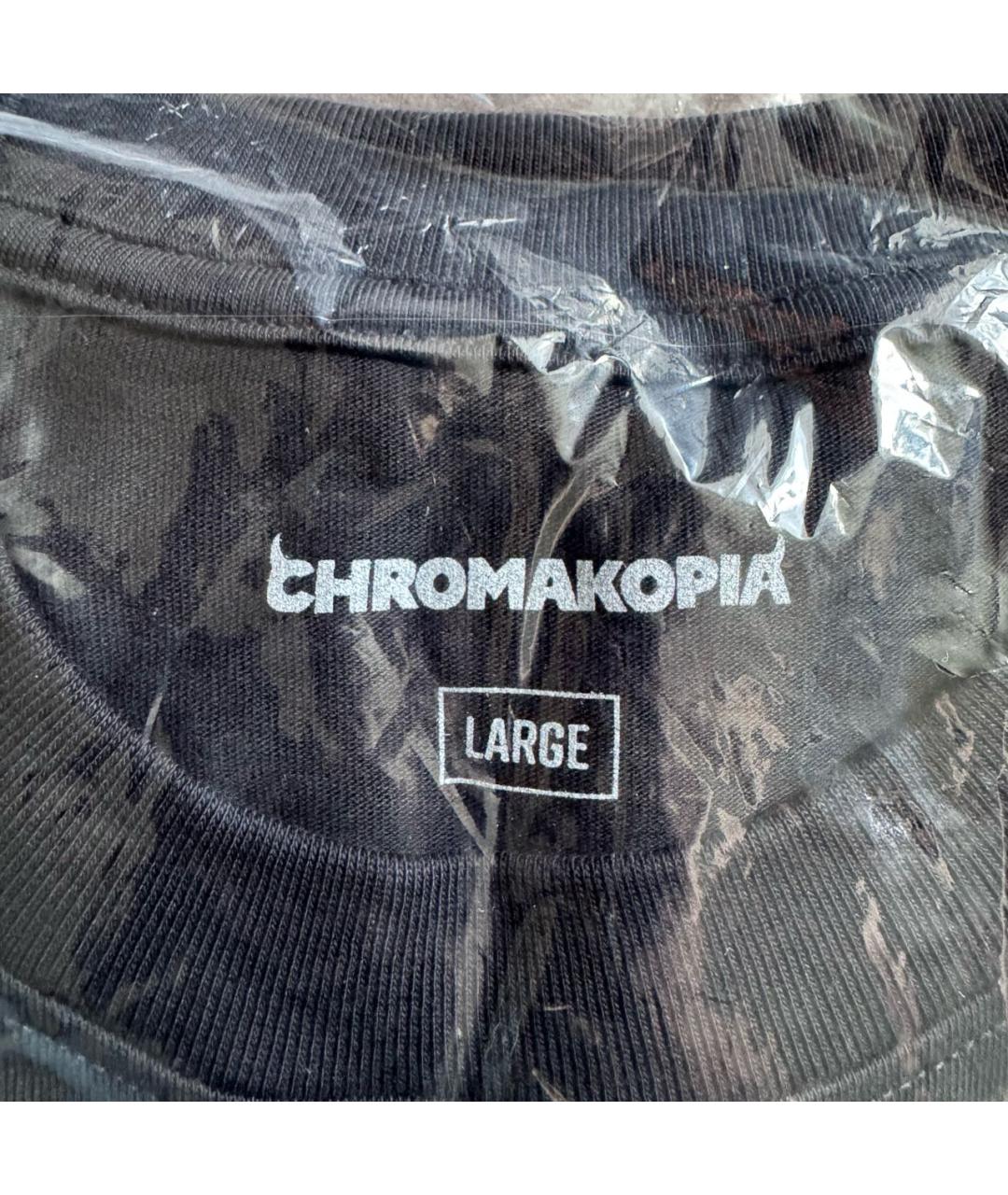 Golf Le Fleur Черная хлопковая футболка, фото 4