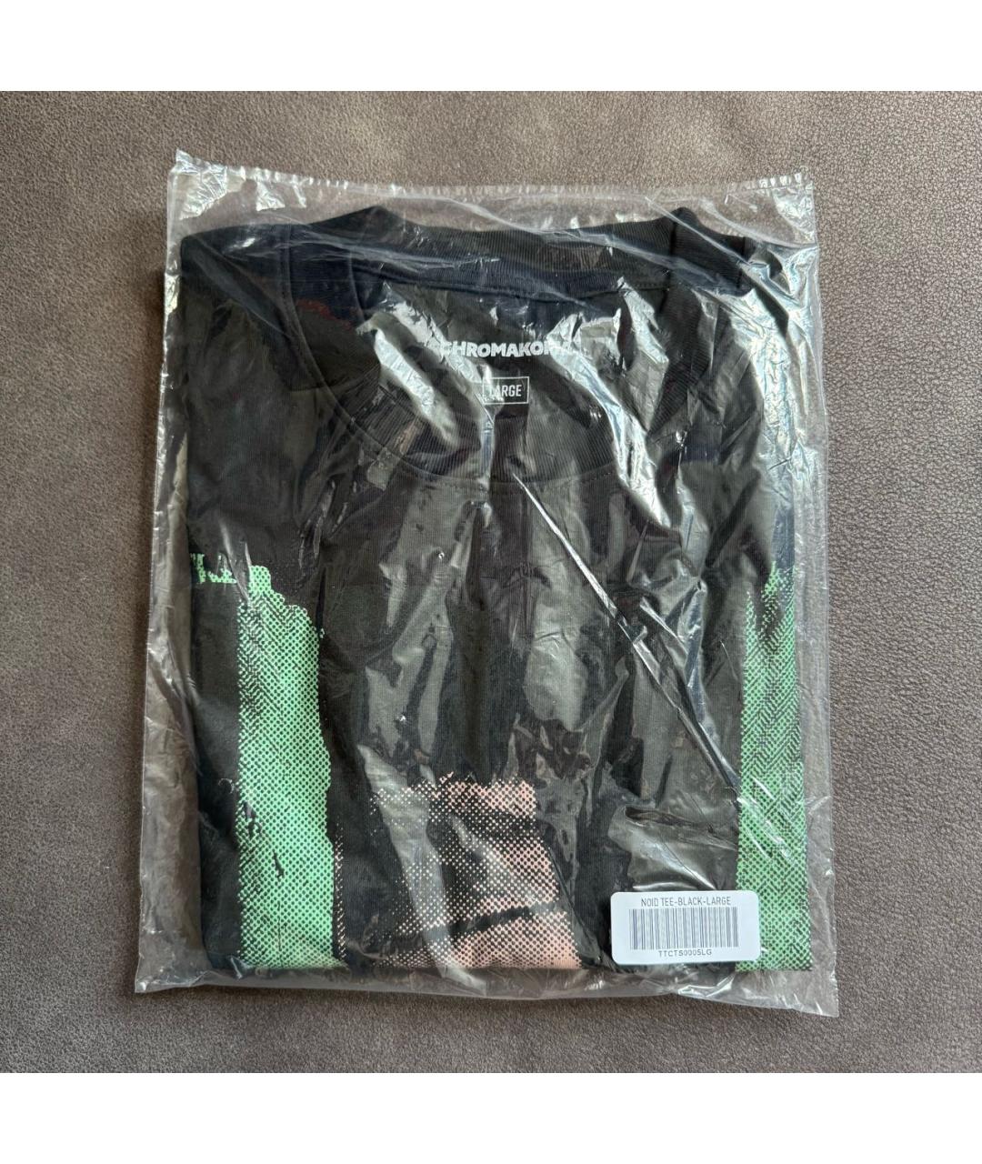 Golf Le Fleur Черная хлопковая футболка, фото 2