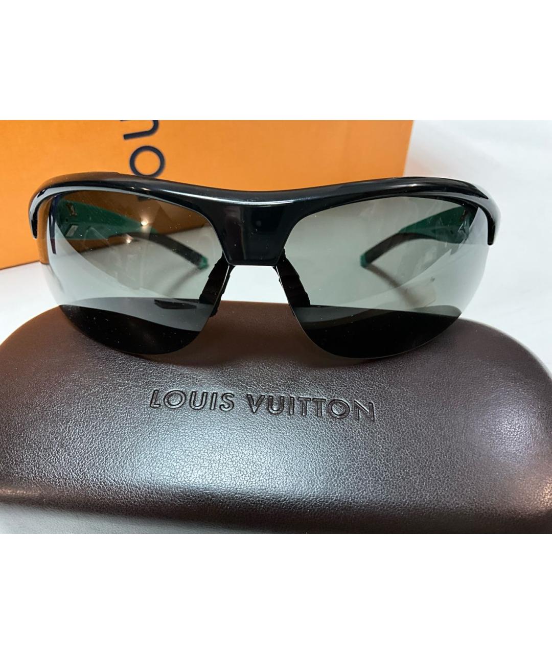 LOUIS VUITTON Бирюзовые солнцезащитные очки, фото 8