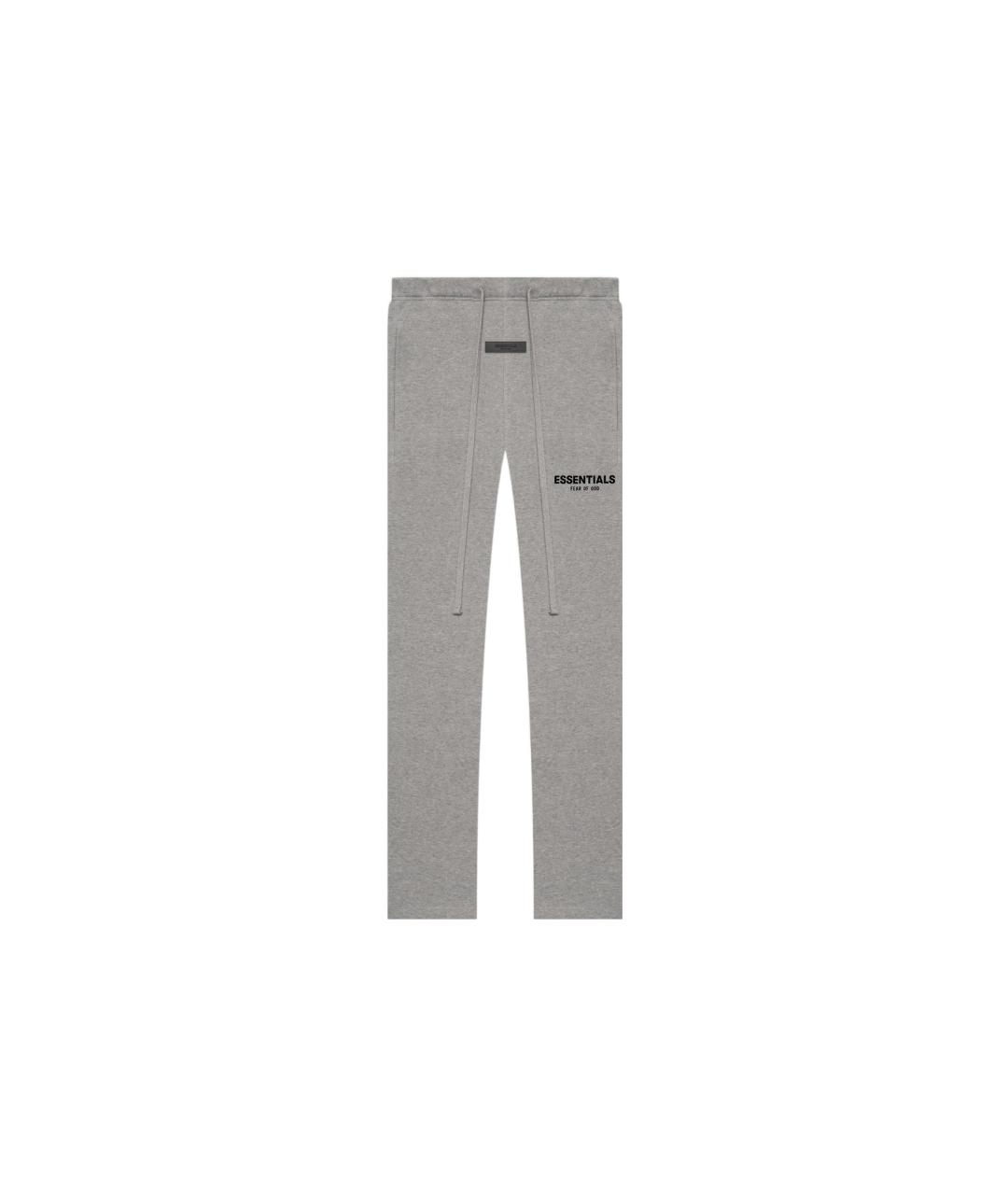 FEAR OF GOD ESSENTIALS Серые хлопковые повседневные брюки, фото 1