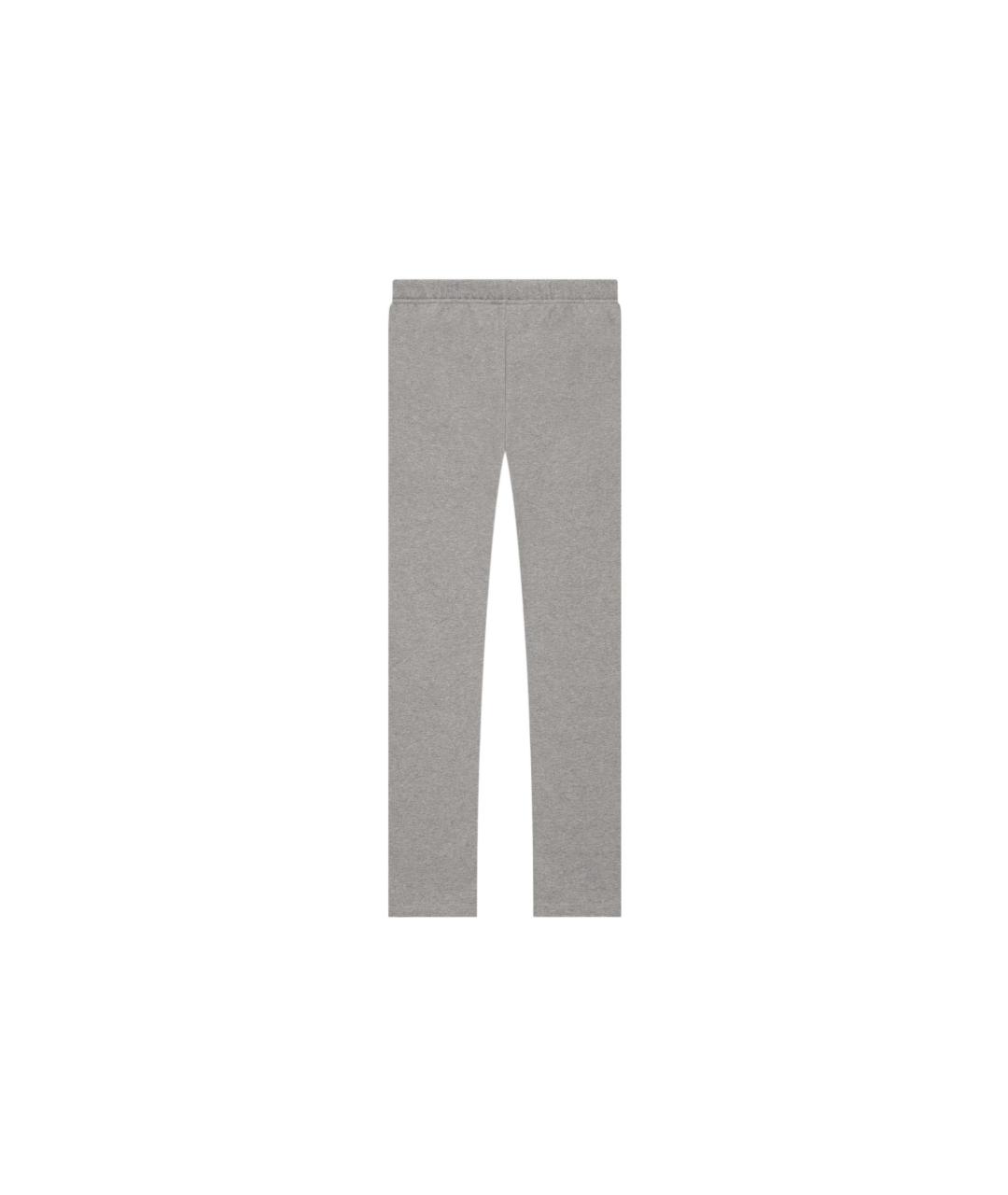 FEAR OF GOD ESSENTIALS Серые хлопковые повседневные брюки, фото 2
