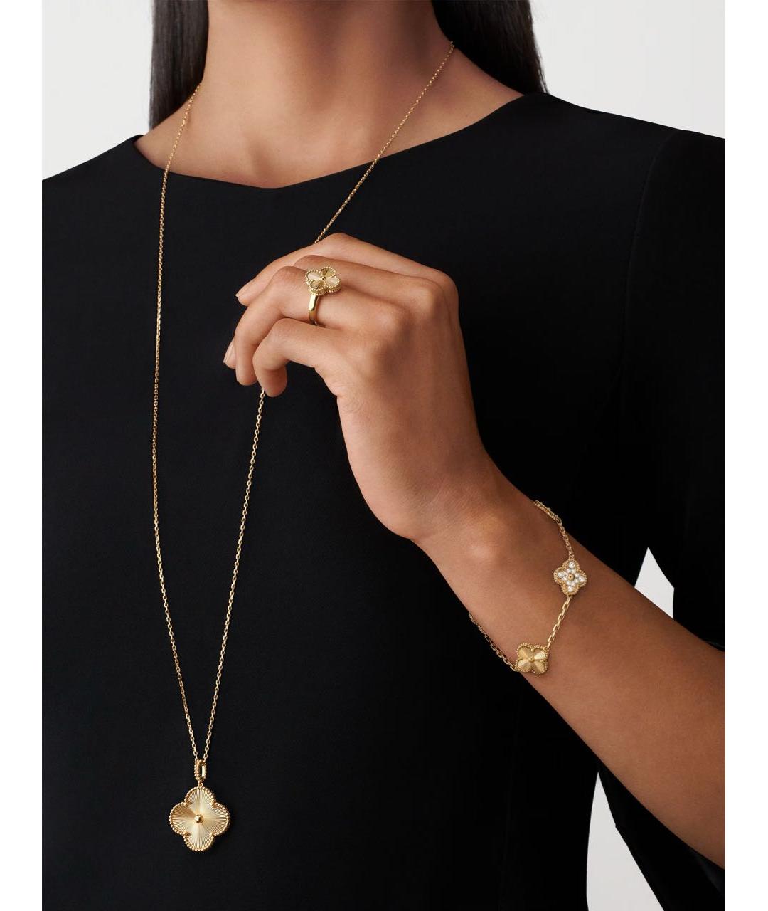 VAN CLEEF & ARPELS Золотой браслет из желтого золота, фото 4