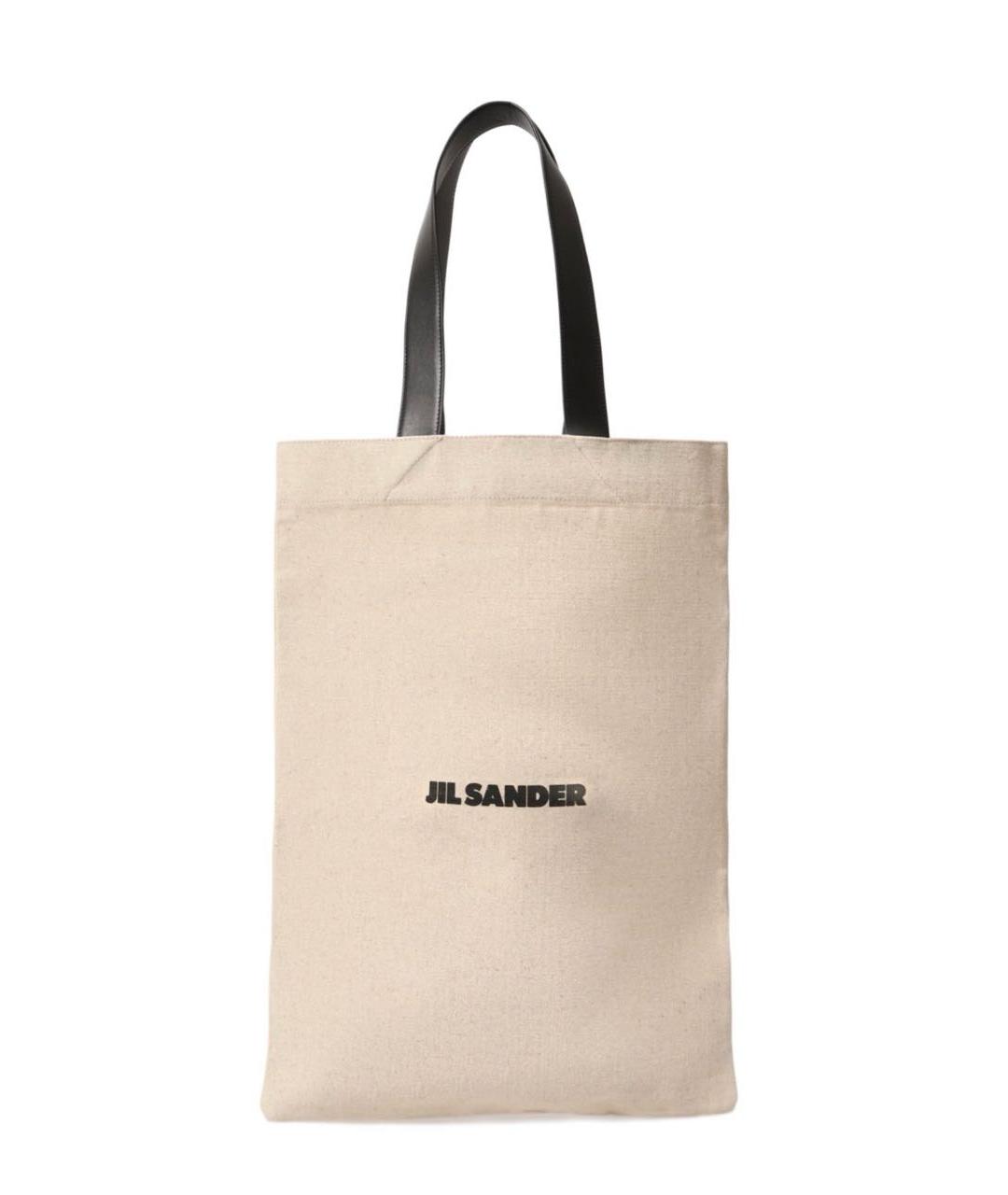 JIL SANDER Бежевая сумка тоут, фото 1