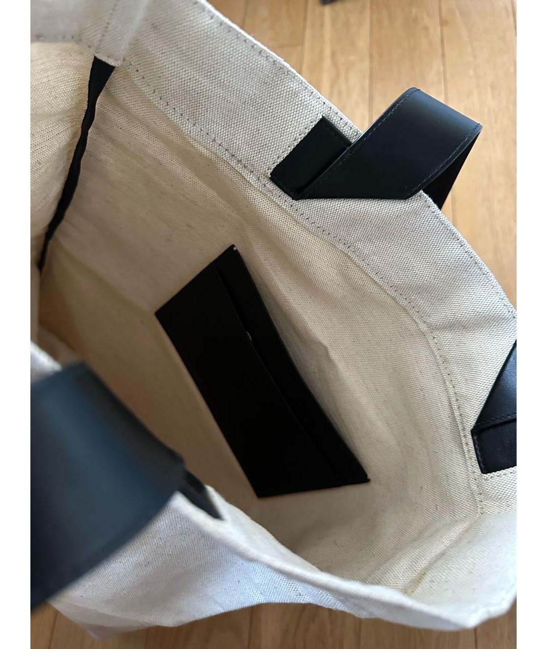 JIL SANDER Бежевая сумка тоут, фото 5