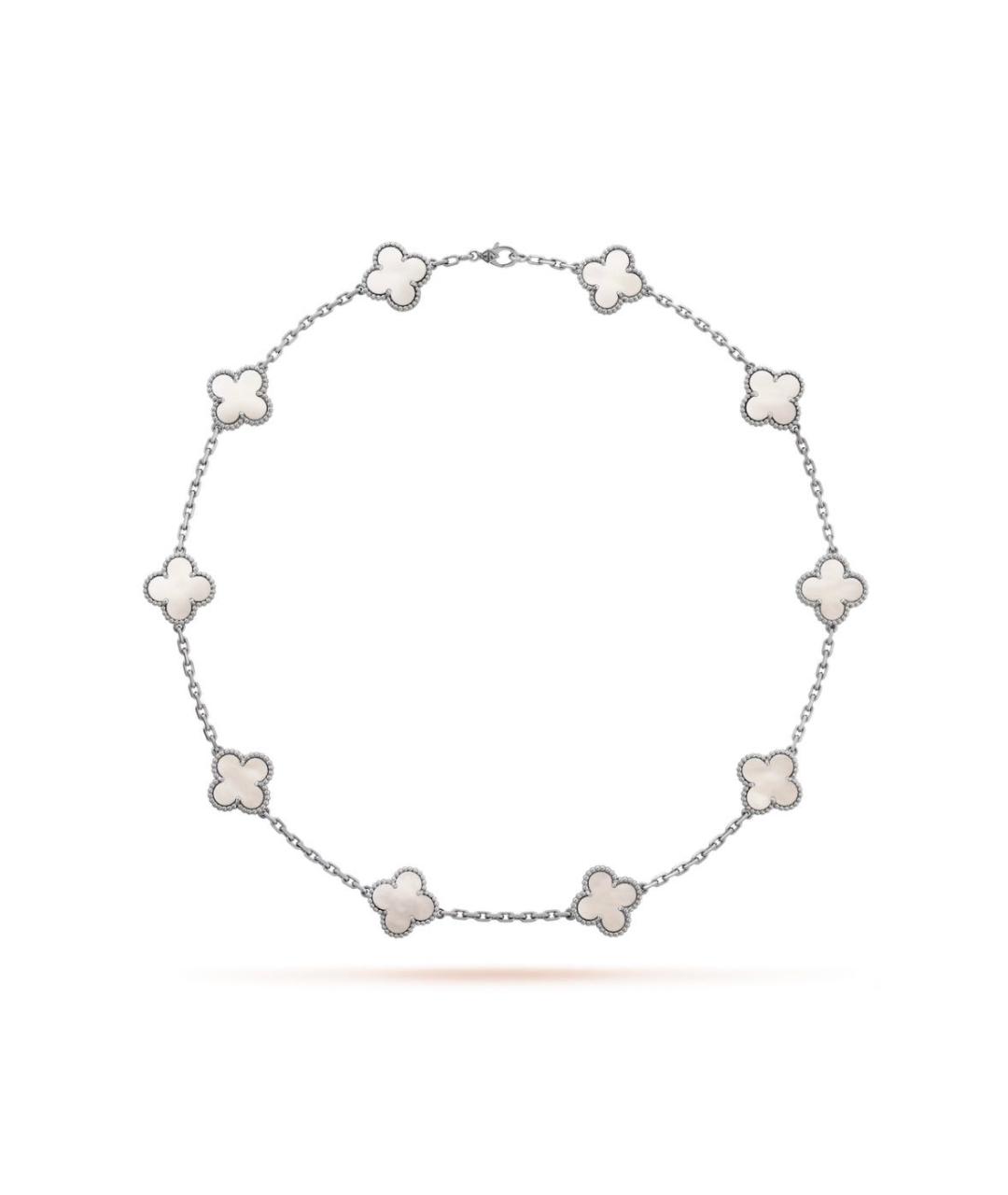 VAN CLEEF & ARPELS Белое колье из белого золота, фото 3