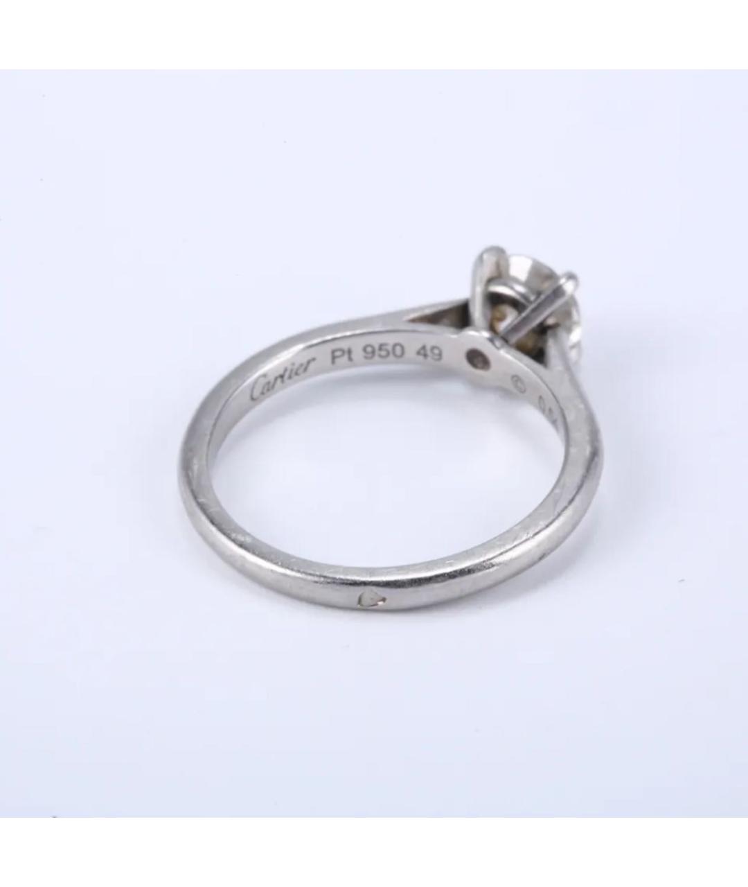 CARTIER Платиновое кольцо, фото 7