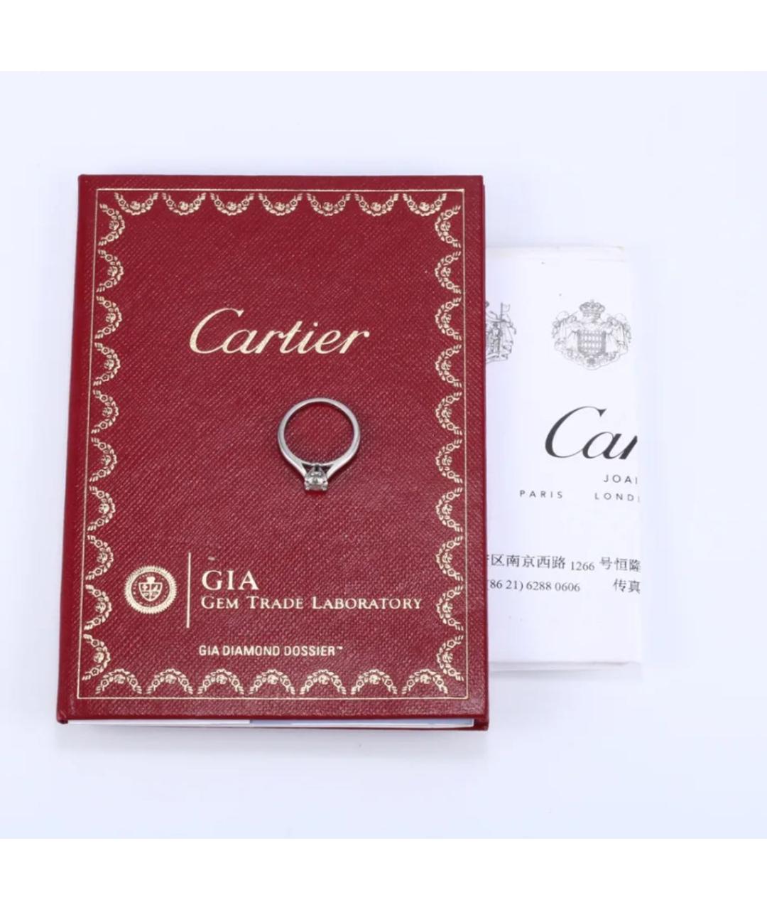 CARTIER Платиновое кольцо, фото 2