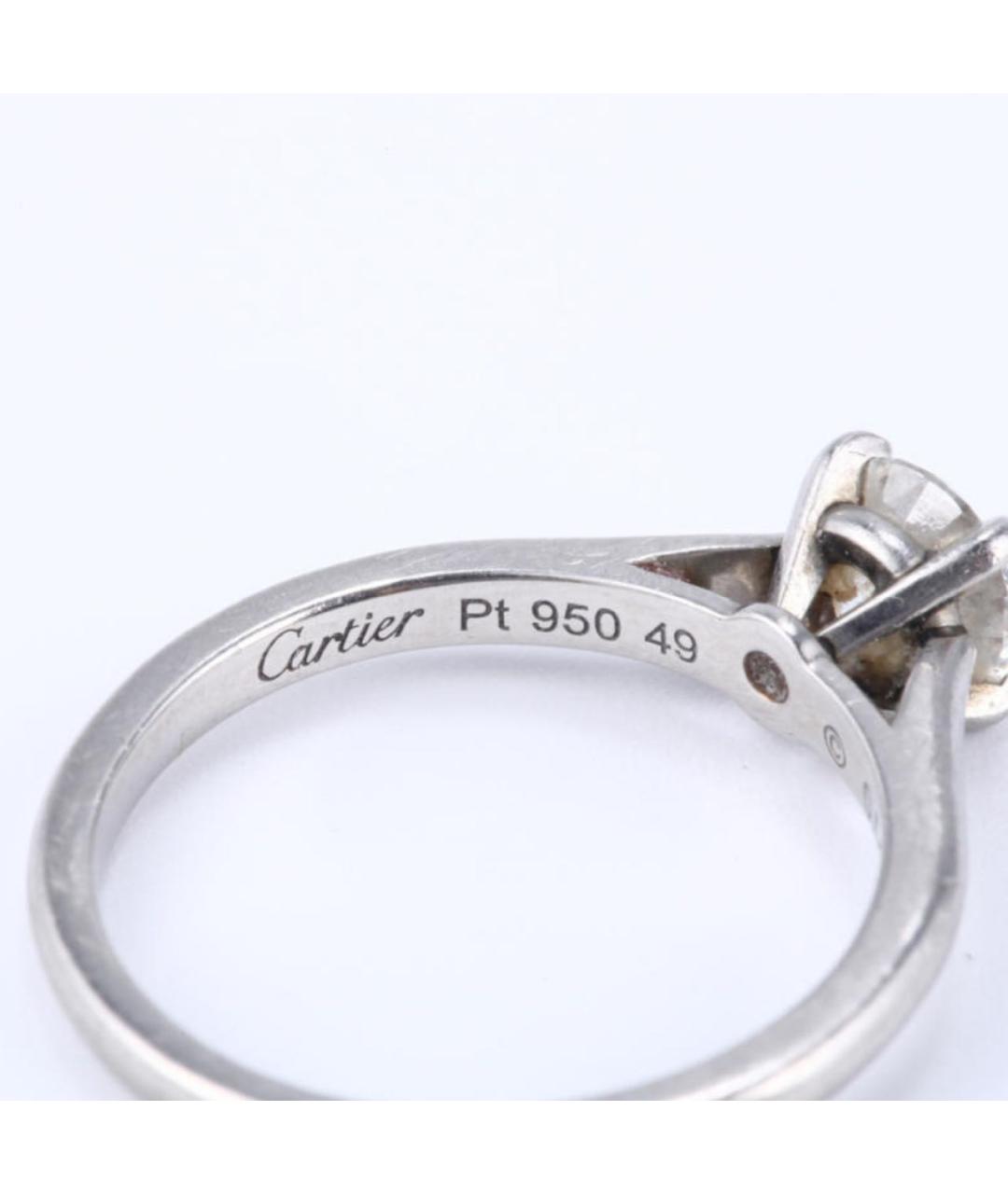 CARTIER Платиновое кольцо, фото 8