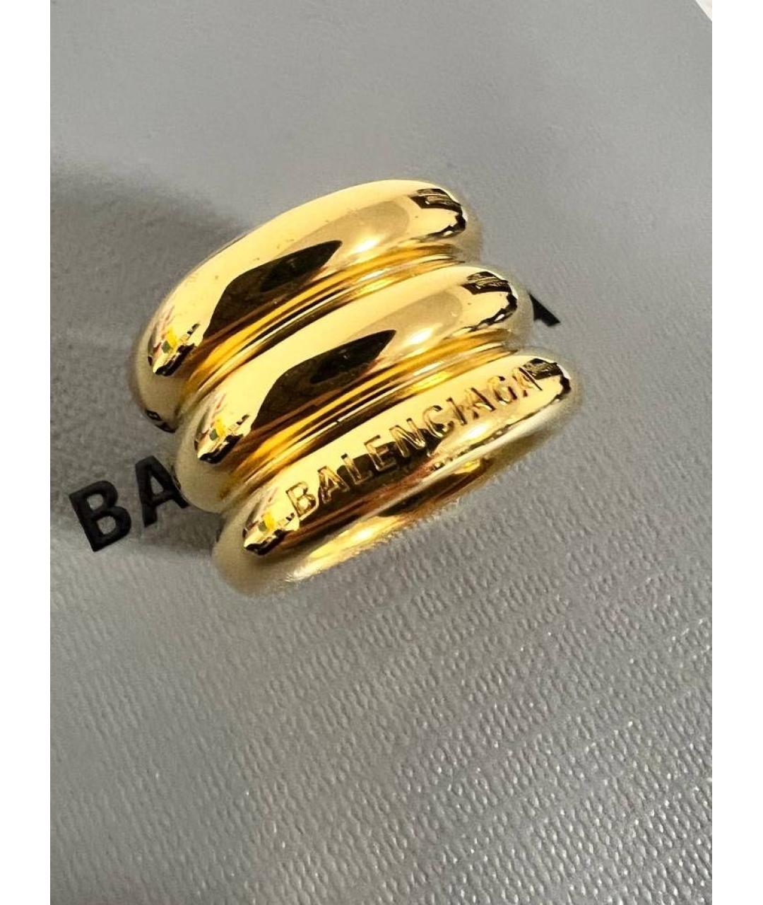 BALENCIAGA Золотое кольцо, фото 2