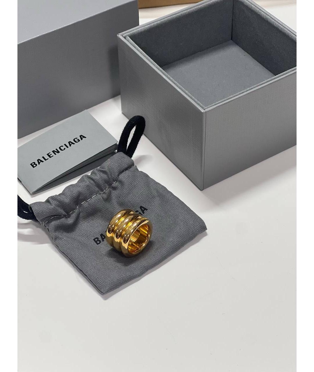 BALENCIAGA Золотое кольцо, фото 7
